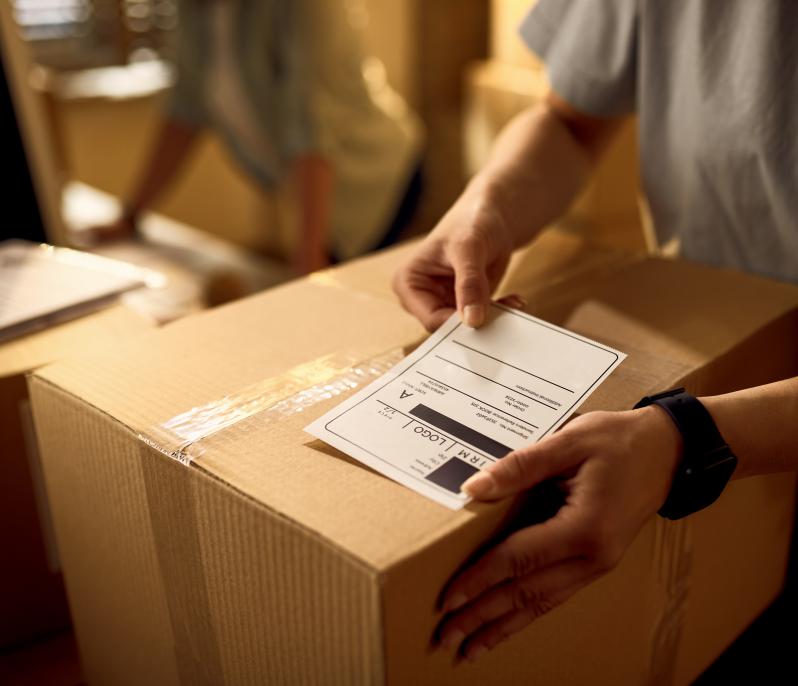 Iepakojuma veidi e-komercijas biznesa sūtījumiem