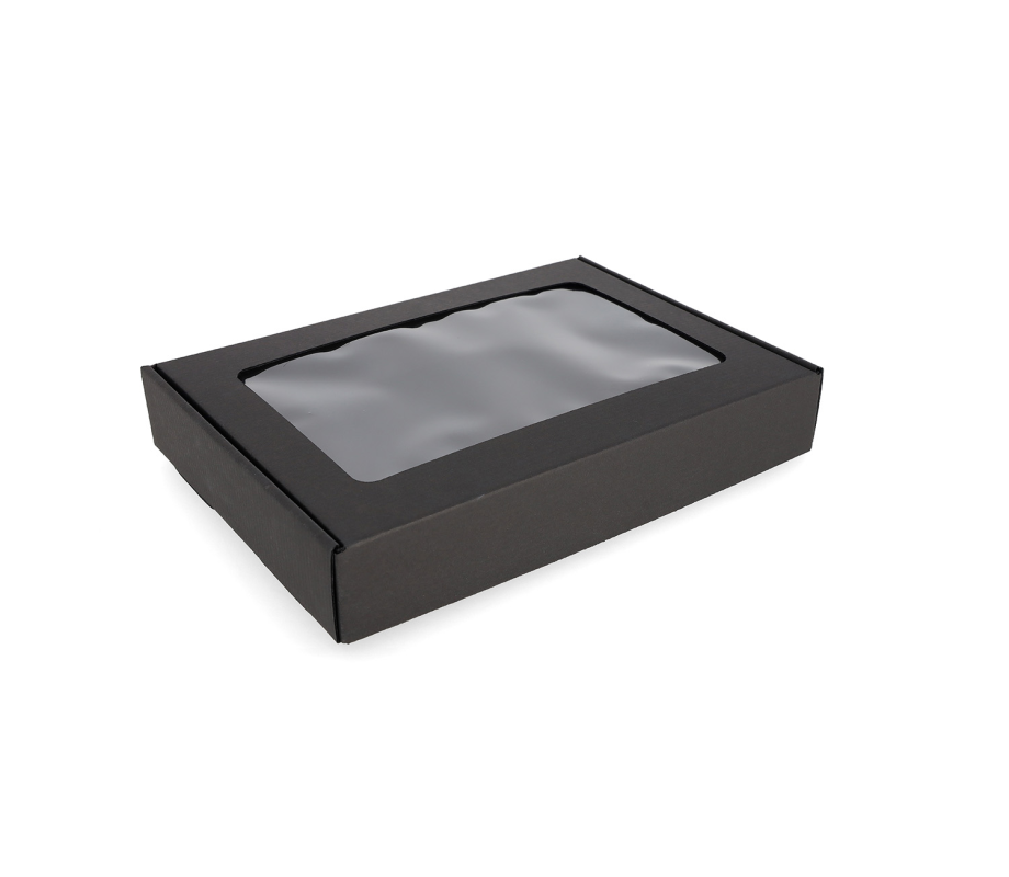 427-3: 300 x 215 x 50 mm kartona kaste ar ātru aizdari FEFCO 0427 9