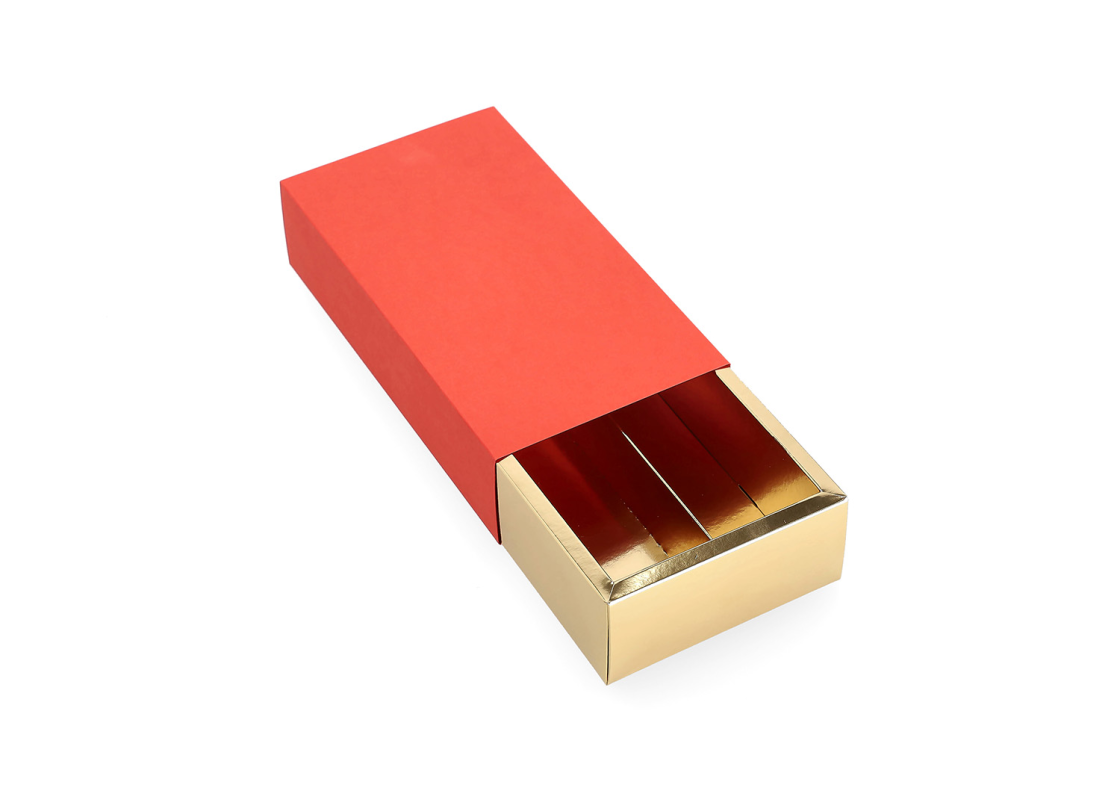 AKC_MAC/M: 200 x 100 x 50 mm Sarkanā kastīte saldumiem un makarūniem 1