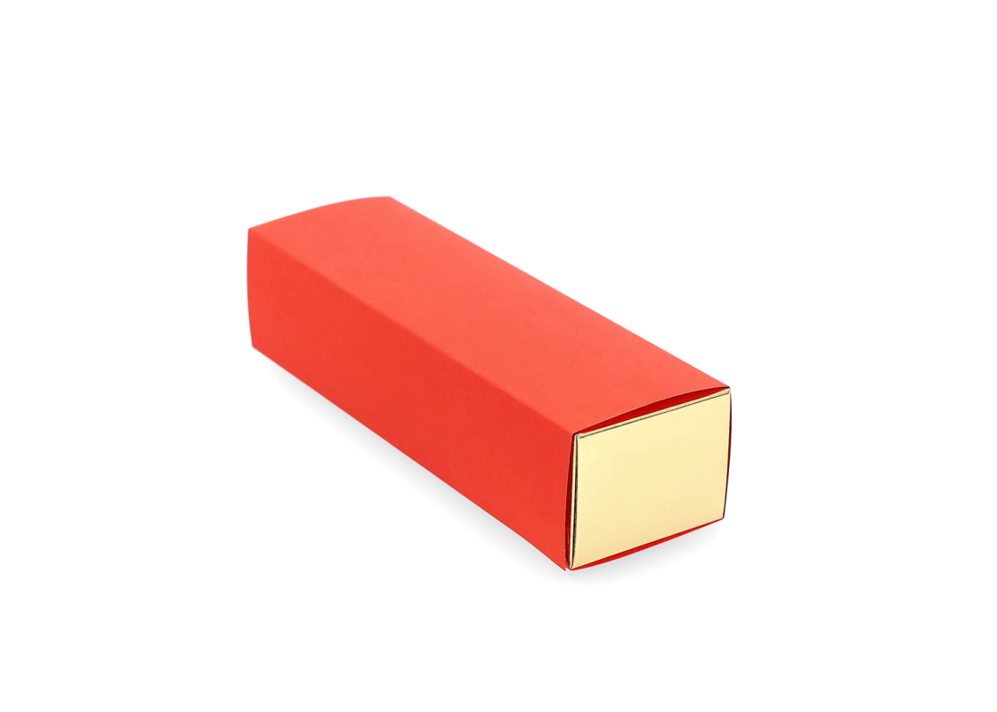 AKC_MAC/S: 200 x 50 x 50 mm Sarkanā kastīte saldumiem un makarūniem 2