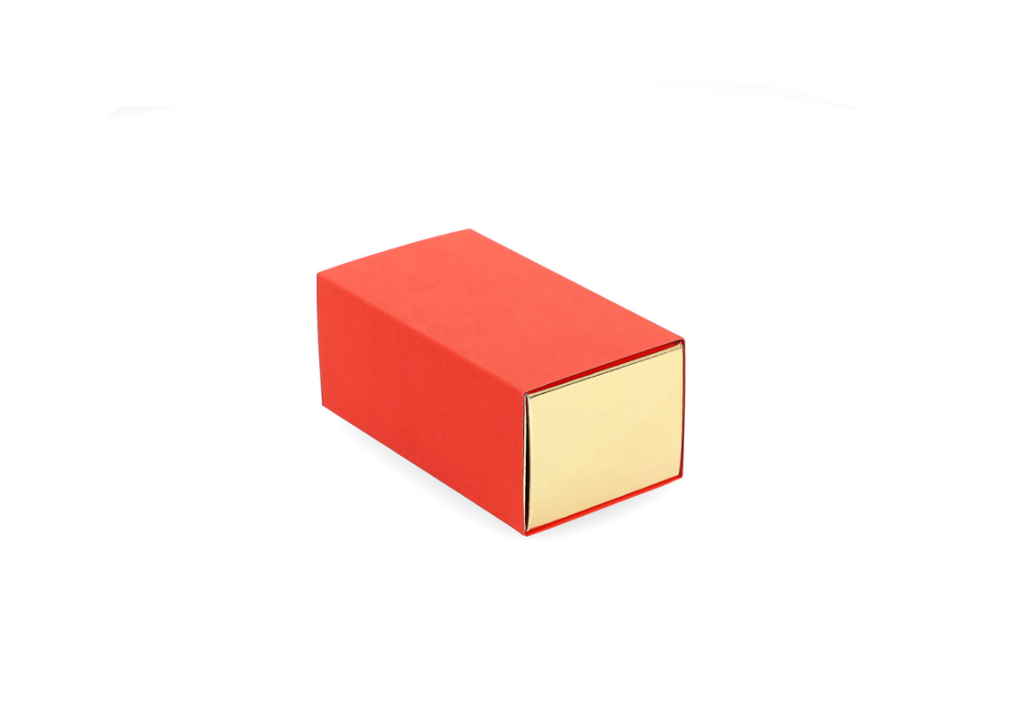 MAC-1/B: 200 x 50 x 50 mm, Baltas krāsas kastīte saldumiem un macarons cepumiem (10gab.) 2