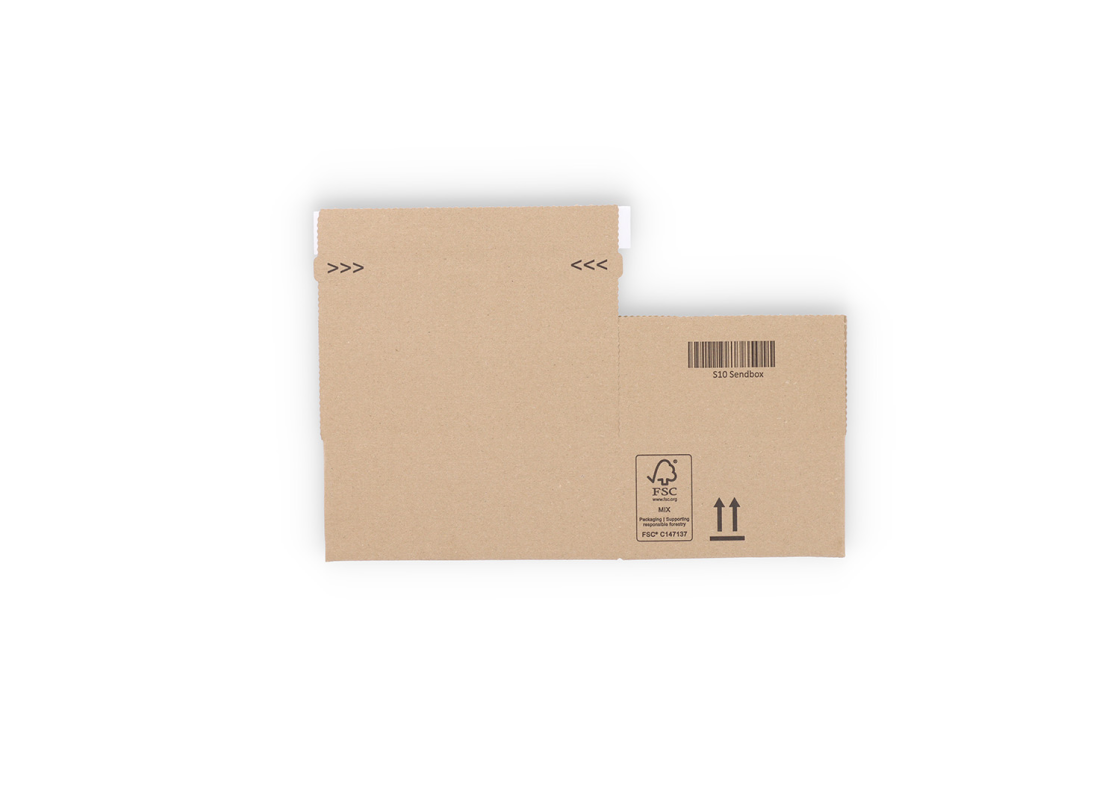 ASD/10: 169 x 130 x 70 mm. Ātri saliekama sūtījumu kaste ar automātisko apakšu un līmlenti. 4