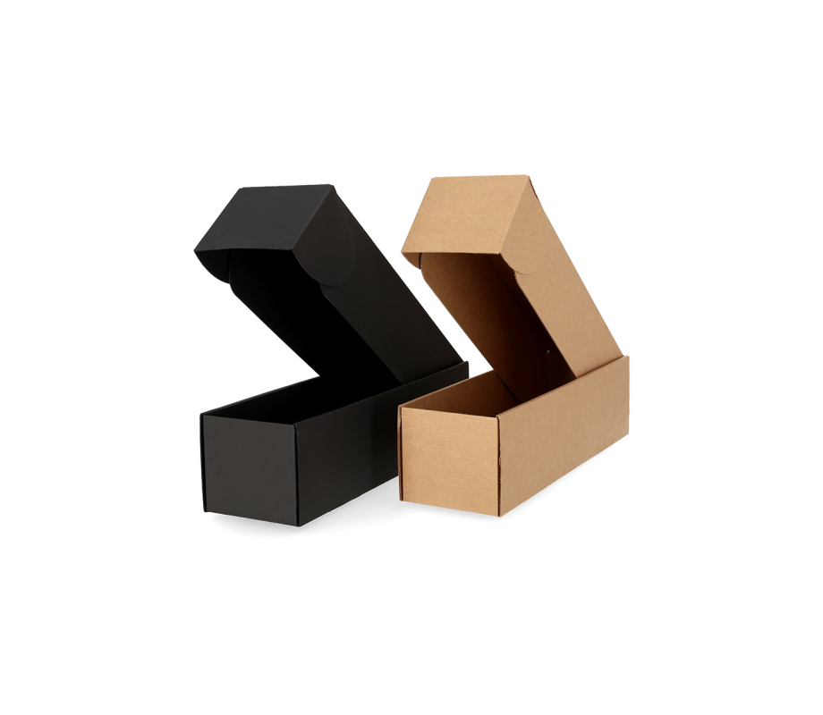 427-21: 90 x 340 x 90 mm kartona kaste ar ātru aizdari FEFCO 0427 16