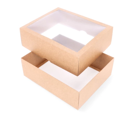 DDL-17: 300 x 250 x 100 mm divdaļīga kaste ar logu 1