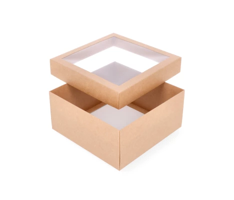 DDPL-5: 210 x 210 x 100 mm divdaļīga kaste ar logu 3