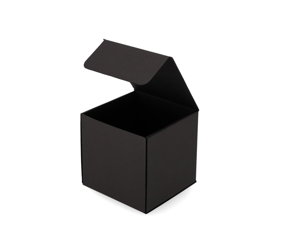 DU-10: 100 x 100 x 100 mm saliekamā kartona kaste FEFCO 0470 1