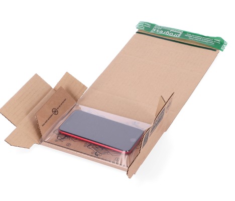 FP/2: 200 x 150 x 40 mm droša piegādes kaste 1