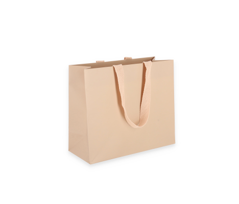 OMG-4: 240x100x205 mm Laminēts papīra dāvanu maisiņš ar ielīmētiem auduma rokturiem 2