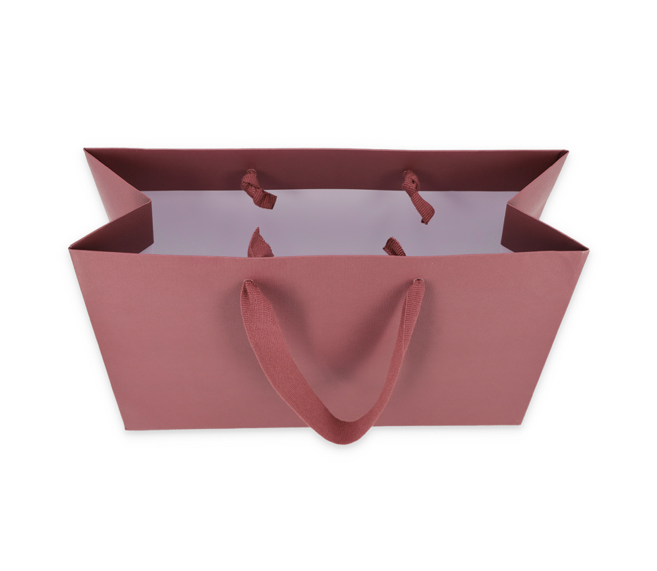 OMG-2: 290x110x200 mm Papīra dāvanu maisiņš ar kokvilnas rokturiem 2