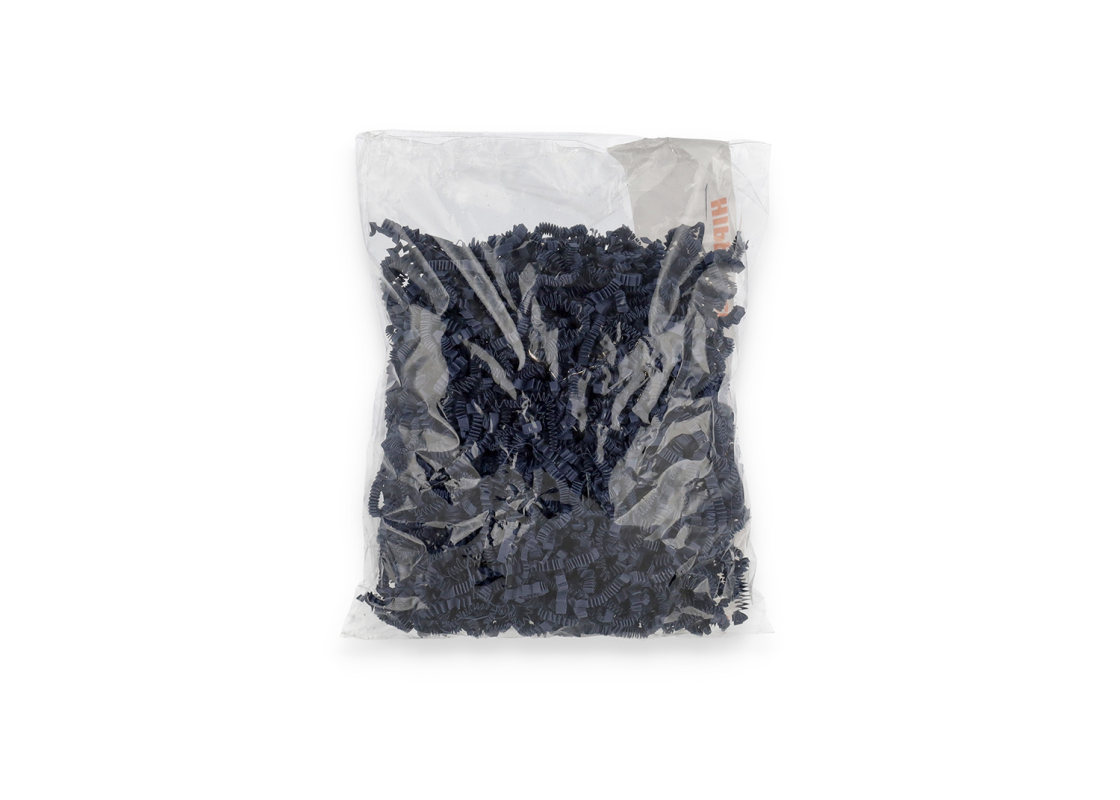 PDR-01/M: Zilā krāsā sasmalcināts papīrs, 100 g 2
