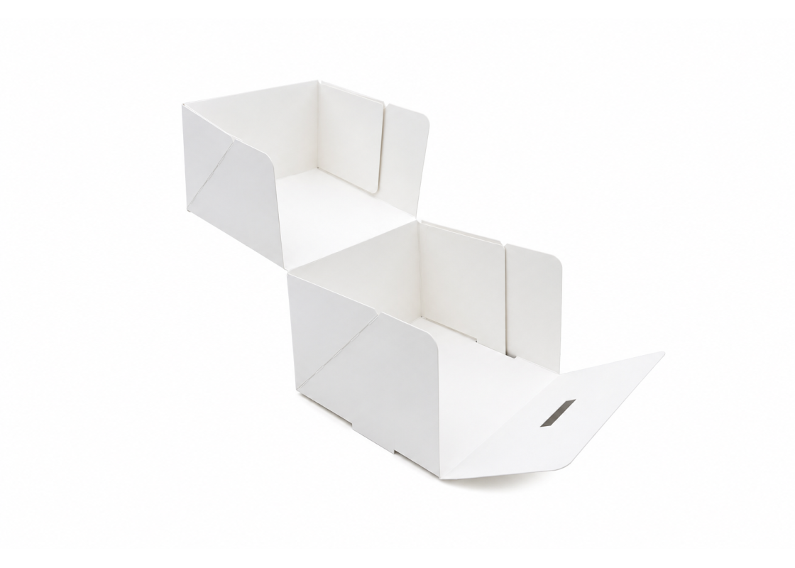 PRA-1: 150x150x100 mm automātiskā tortes montāžas kaste, 15 gab. 1