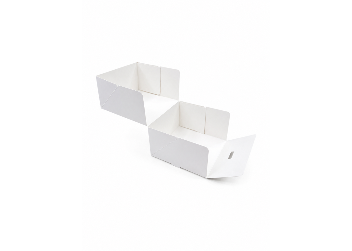 PRA-1: 180x180x100 mm automātiskā tortes montāžas kaste, 15 gab. 1