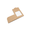 PRAL-8: 132x132x66 mm automātiskā tortes montāžas<br>kaste ar PVC lodziņu, 25 gab. 6