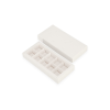 SALD-10B: 200 x 95 x 30 mm, balta kastīte saldumiem un macarons cepumiem 6