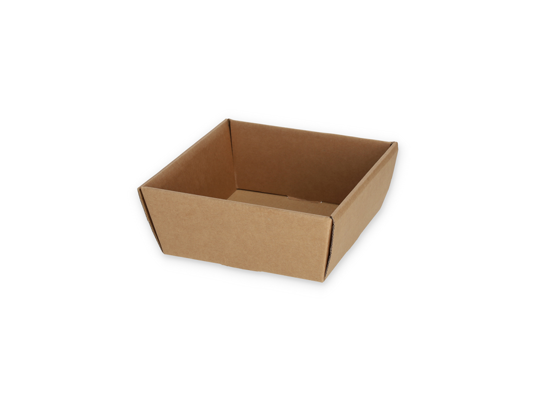 TRAY-1: Dāvanu komplekta kaste ar caurspīdīgu vāku, 170x170x80 mm. 2