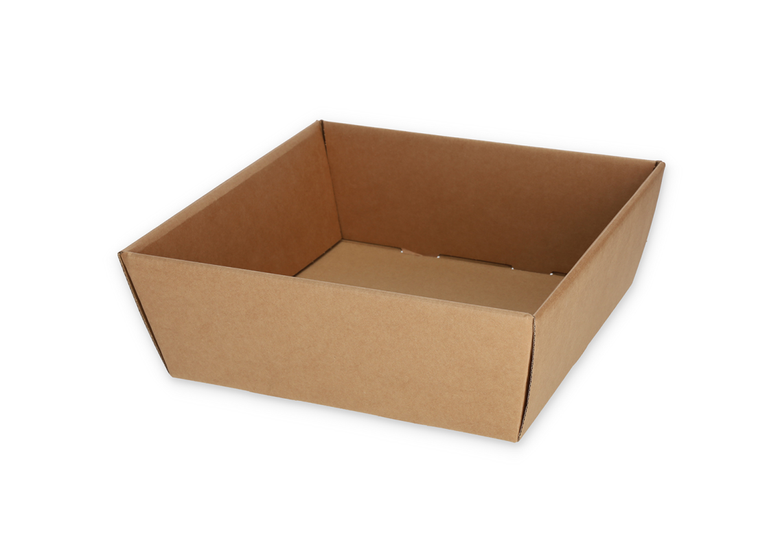 TRAY-3: Dāvanu komplekta kaste ar caurspīdīgu vāku, 260x260x100 mm 2