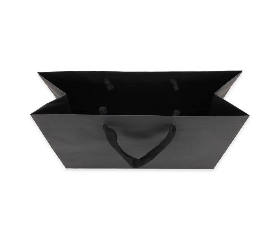 VIP-2: 400 x 150 x 290 mm papīra maisiņš ar auduma rokturiem 14